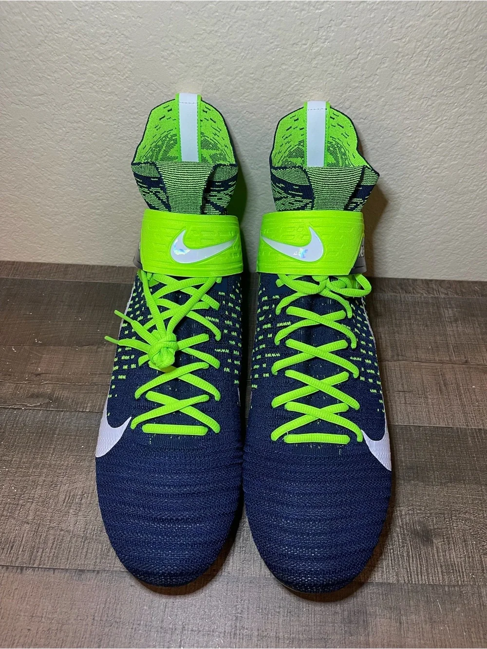 Nike Alpha Menace Elite 2 “Seattle Seahawks” - Size 13 Men.